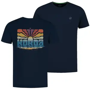 Korda tričko dawn vibes tee navy - xl