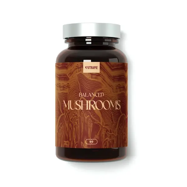 Nutrapie Balanced Mushrooms 60 kapslí