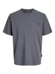 JACK & JONES Tričko 'JJEDover'  sivá