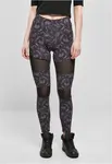 Dámské legíny Tech Mesh AOP blackpaisley