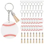 DIY Sports Ball Acrylic Pendant Keychain Making Kits