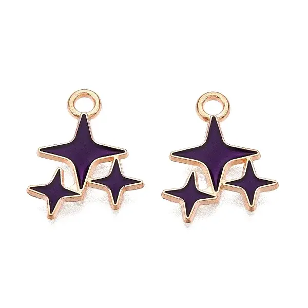 Alloy Enamel Pendants