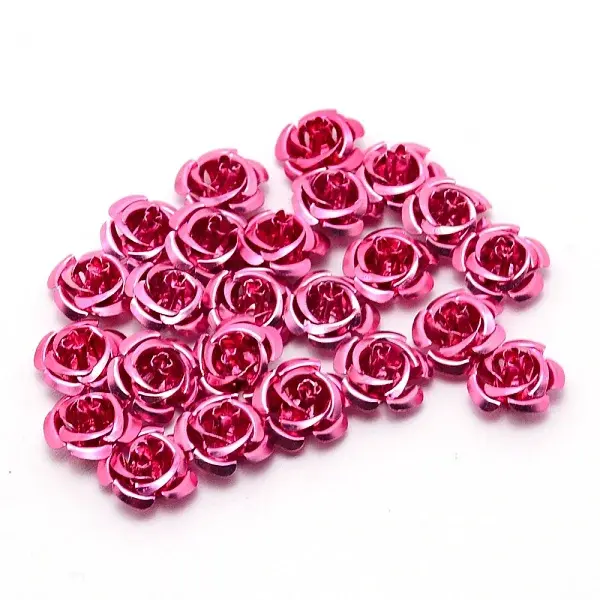 Aluminum Flower Beads