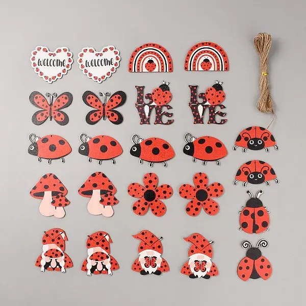 Wood Pendant Decorations