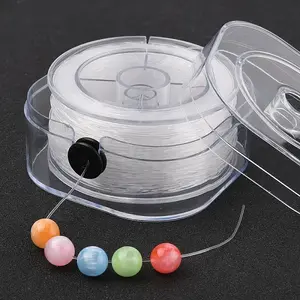 Round Elastic Crystal Thread