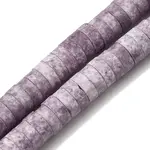 Matte Porcelain Heishi Wheel Beads Strands