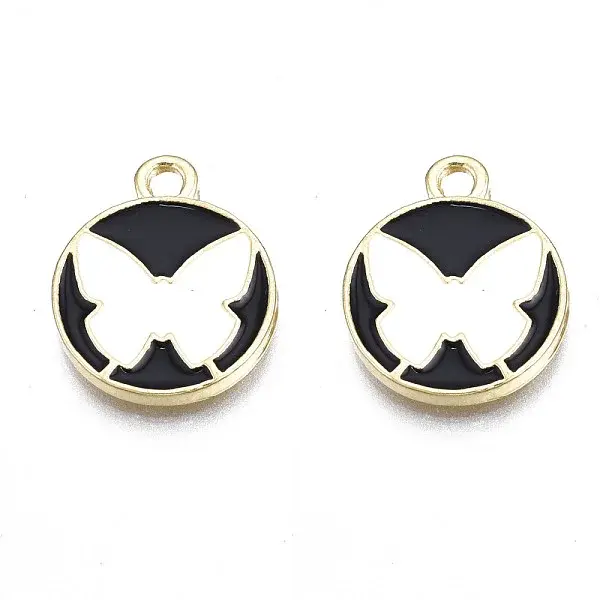 Alloy Enamel Pendants