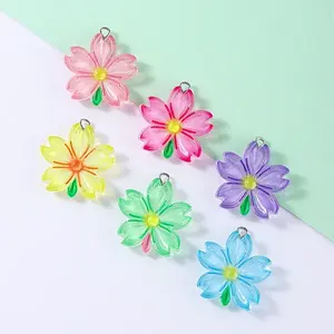Transparent Resin Pendants