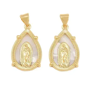Brass Shell Pendants
