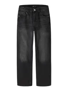 LMTD Džínsy 'NLMBEX'  čierny denim