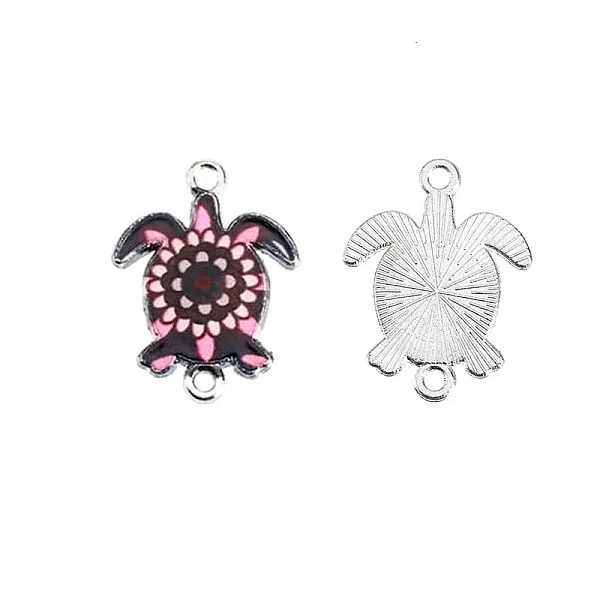 Alloy Enamel Connector Charms
