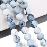 Dyed Natural Agate Beads Strands