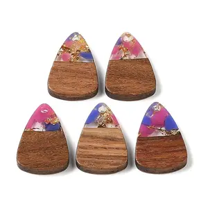 Resin & Wood Pendants