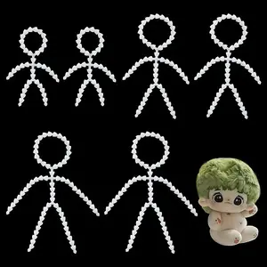 6Pcs 3 Style Plastic Action Figure Movable Skeleton