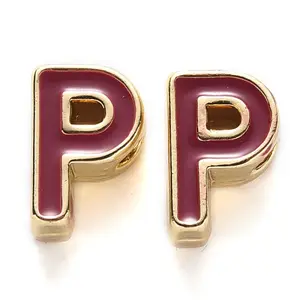 Rack Plating Alloy Enamel Beads