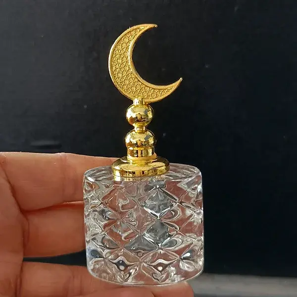 Transparent Glass Perfume Bottles