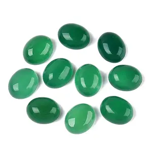 Transparent Glass Flat Back Cabochons