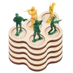 Wood 5 Holes Movement Display Pedestals