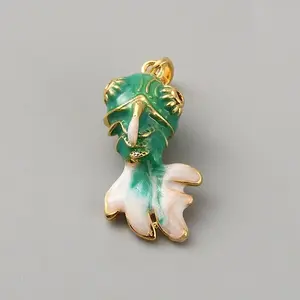 Brass Rhinestone Pendants