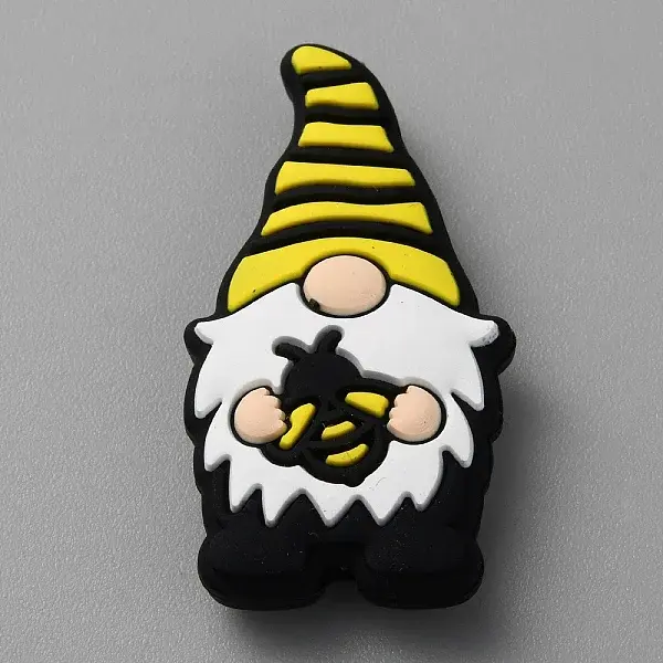 Gnome Food Grade Eco-Friendly Silicone Focal Beads