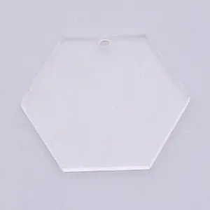 Transparent Acrylic Big Pendants
