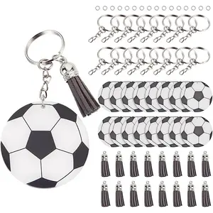 DIY Sports Ball Acrylic Pendant Keychain Making Kits