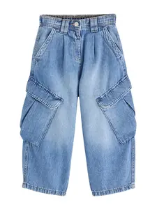 Next Džínsy  modrá denim