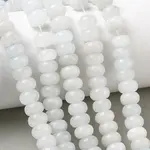 Dyed Natural White Jade Beads Strands