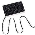 Polyester with Cloison Lace Trim Ribbon
