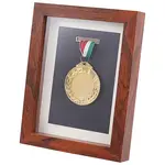 Rectangle Wood Medal Display Frame