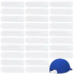 40 Sets Plastic Snapback Strap with 7 Holes