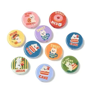 Baking Painted & Printed Opaque Resin Beads