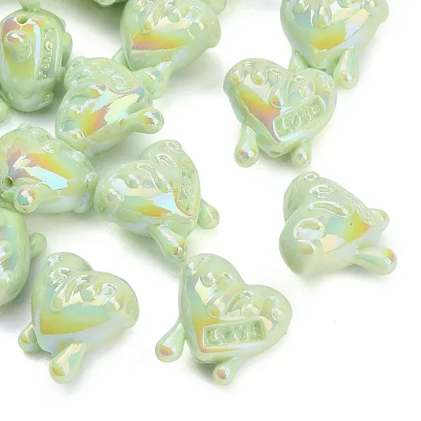 Plating Opaque Acrylic Beads
