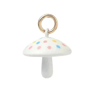 Spray Painted Brass Charms