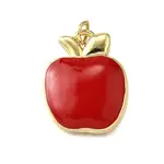 Brass Enamel Pendants