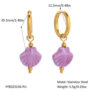 304 Stainless Steel Hoop Earrings