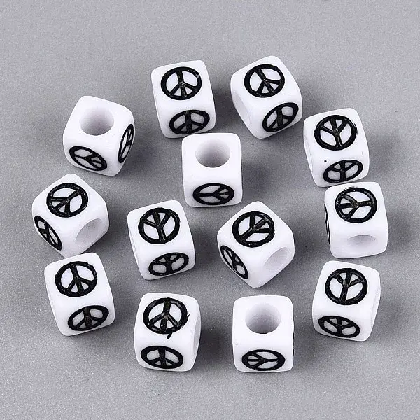 Opaque Acrylic Beads