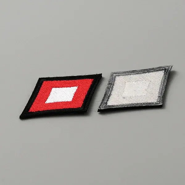 Playing Card Theme Embroidered Polyester Cloth Patches