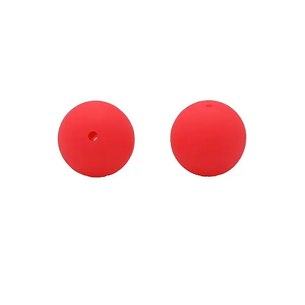 Round Food Grade Eco-Friendly Silicone Beads