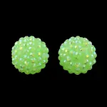AB-Color Resin Rhinestone Beads