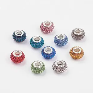Grade A Rhinestone European Beads