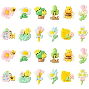 60Pcs 12 Styles Opaque Resin Cabochons