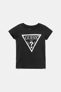 Guess Dětské bavlněné tričko Guess