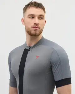 Pánský cyklo dres silvini carnio šedá l