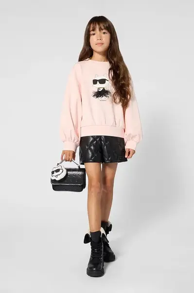 Karl Lagerfeld  mikina detská s bavlnou