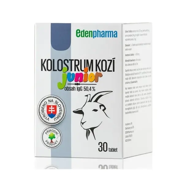 Edenpharma Kozí kolostrum junior 30 tablet