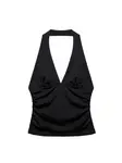 Pull&Bear Top  čierna