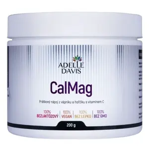 ADELLE DAVIS Vápník hořčík vitamin C práškový 200 g
