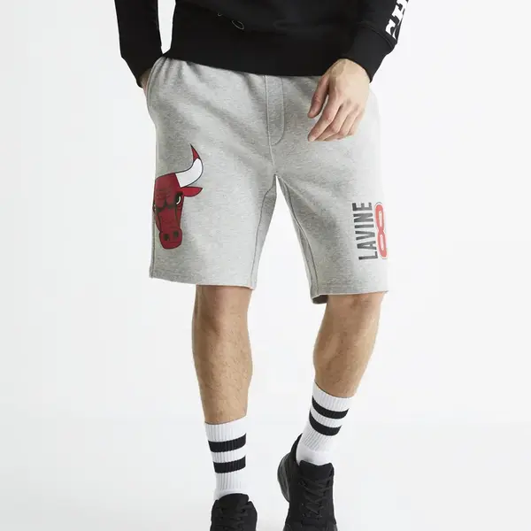 Celio Teplákové kraťasy NBA Chicago Bulls - Pánské