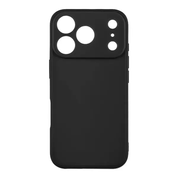 Zadní kryt OBAL:ME Matte TPU pro Apple iPhone 17 Pro, černá